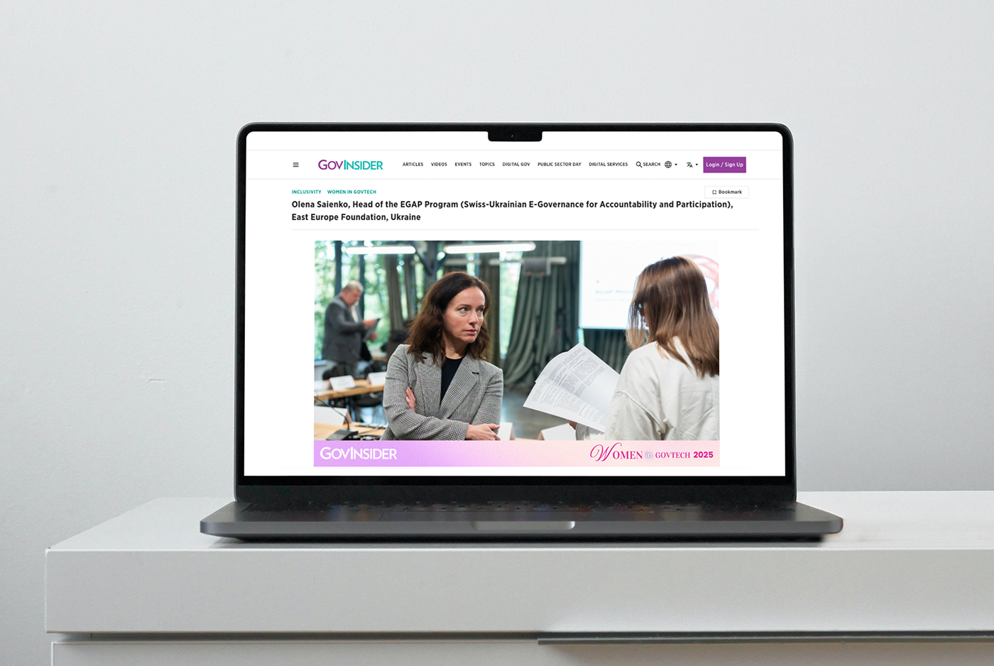 Україна вперше увійшла до звіту Women in GovTech 2025 від GovInsider